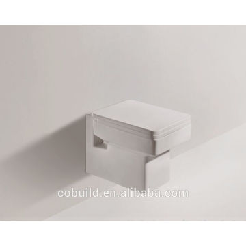 Banheiro padrão ocidental banheiro pendurado na parede S-trap Wash Down Wall Hung Toilet